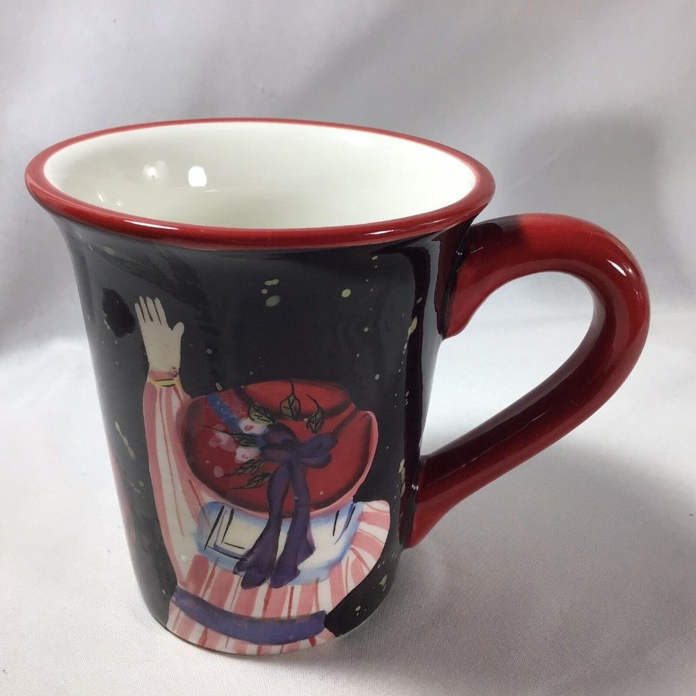Red Hat Society 14 Oz Mug Susan Winget  Certified International